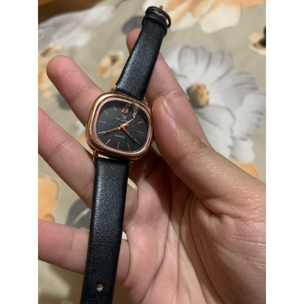 JAM TANGAN KULIT WANITA PRIA UNISEX PHILIPE RICCI