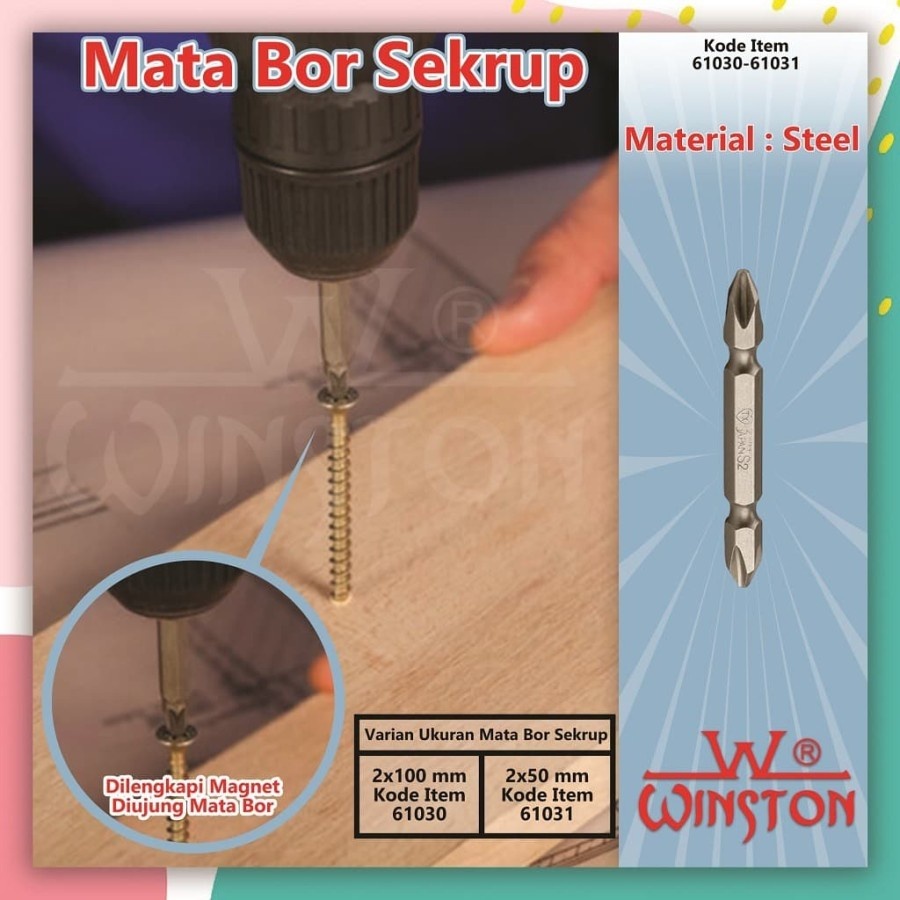 MATA OBENG ANGIN BOR SEKRUP SKRUP BAUT