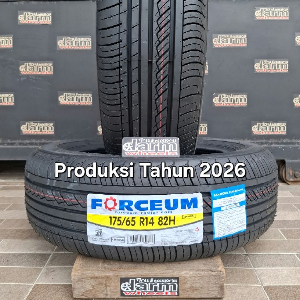 Ban baru Forceum Ecosa (NIK 2026) 175/65 R14, R 14, Ring 14, Cocok buat mobil brio, agya, ayla, cayl