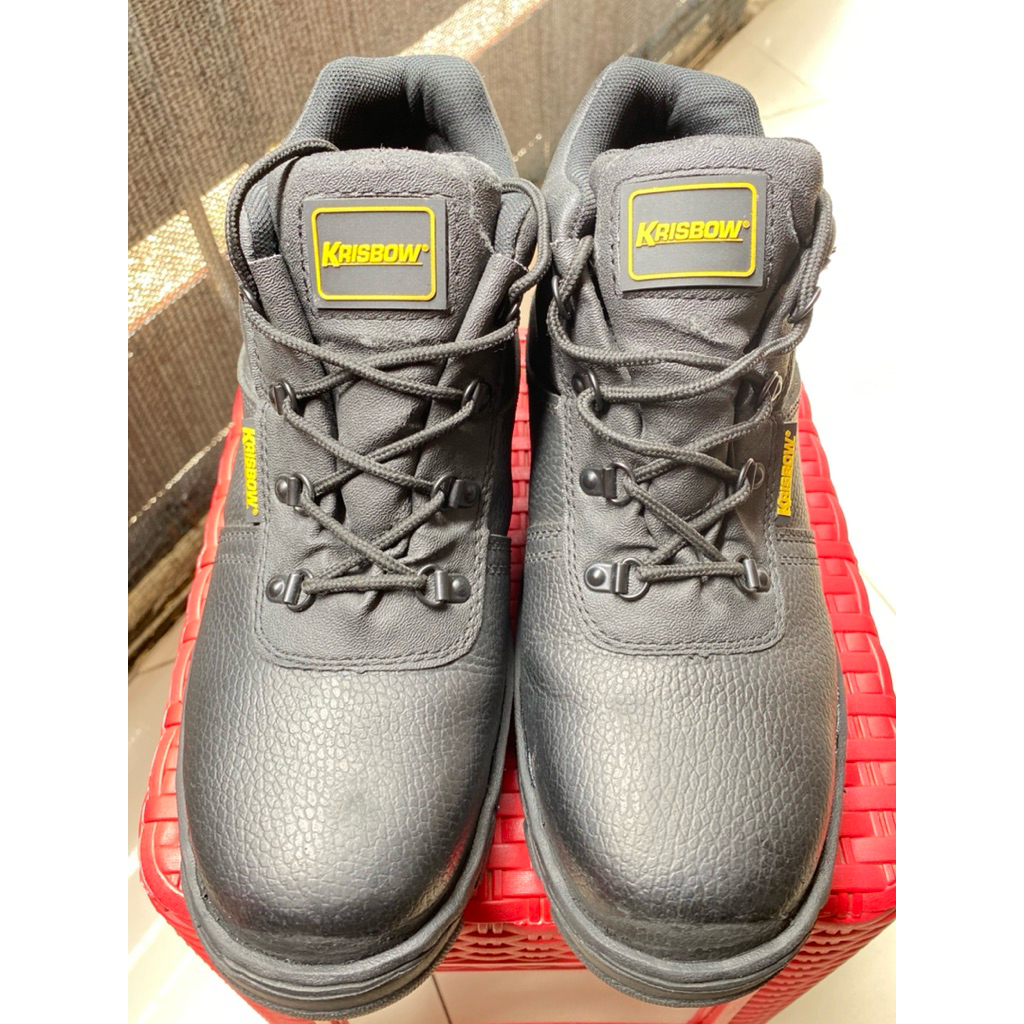 SEPATU SAFETY KRISBOW SIZE 44 (SECOND LIKE NEW)