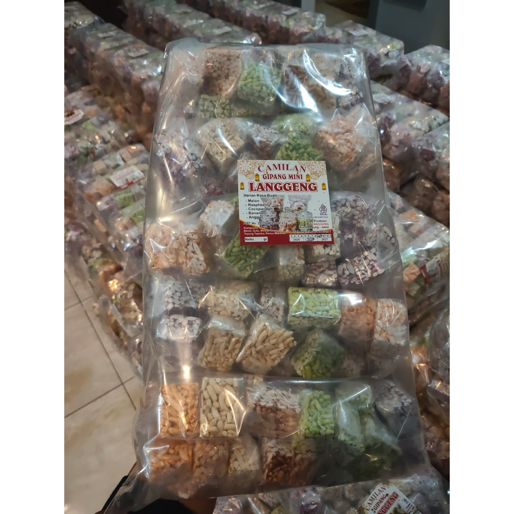 Gipang Mini kemasan Ball khas Langgeng Tulungagung