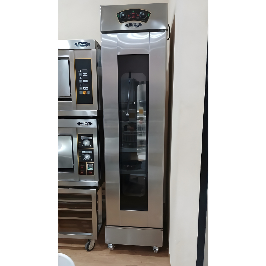READY CROWN Manual Electric Proofer 16 Trays - Mesin Proofer Roti stainless steel