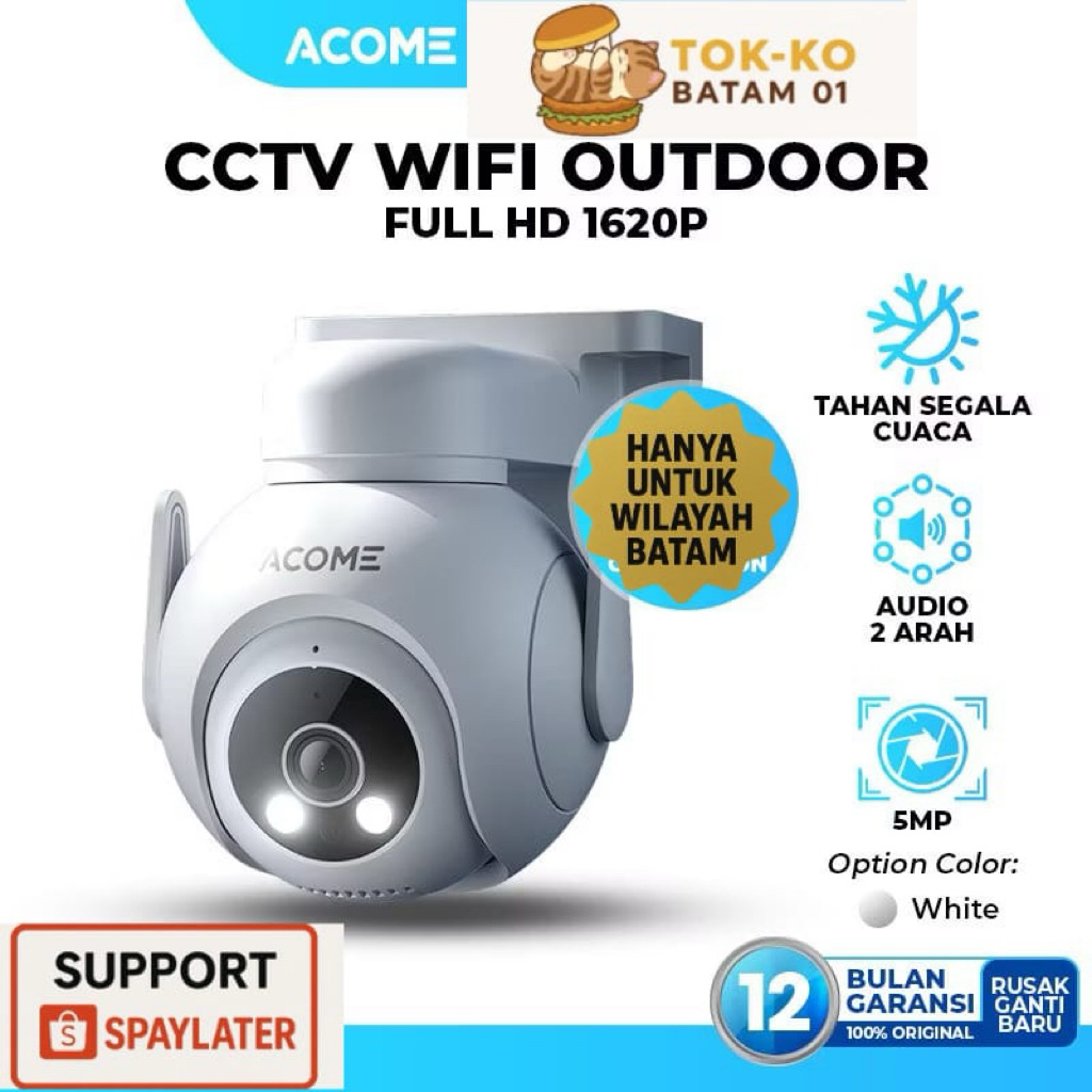 ACOME CCTV OUTDOOR FULL HD 1620P APC52 GARANSI - BATAM