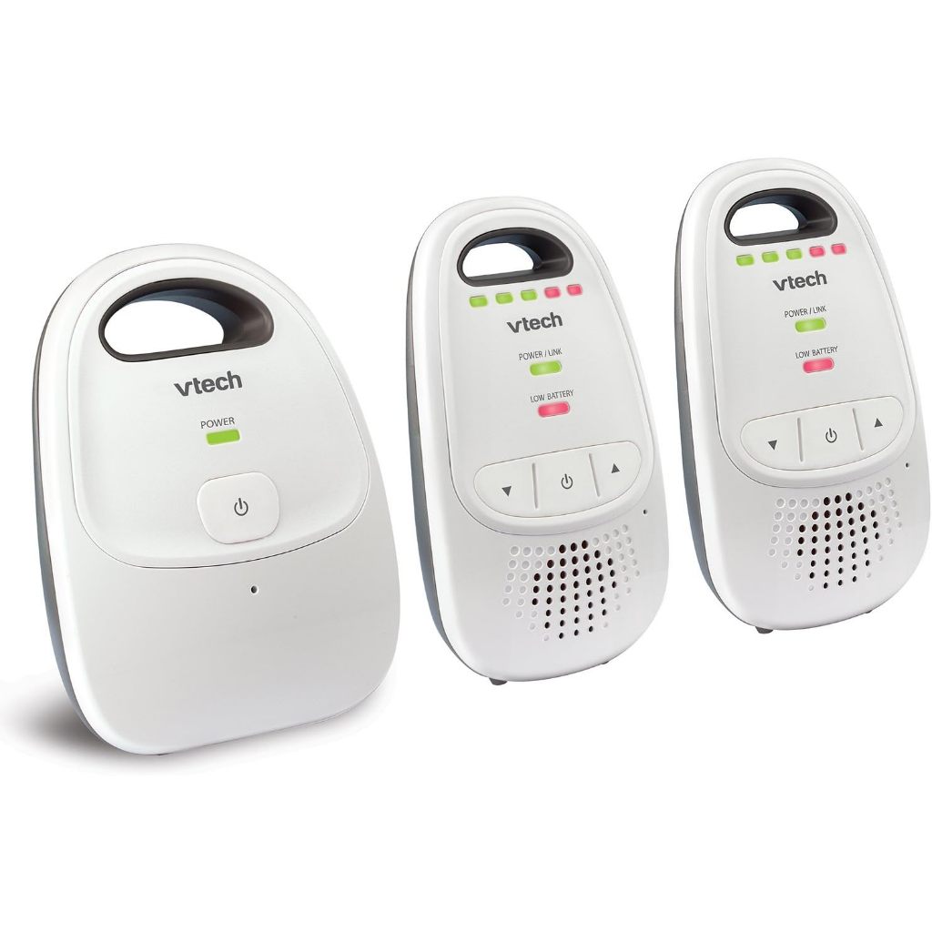 VTech Upgraded Baby Monitor with Rechargeable Battery, Long Range, Crystal-Clear Sound, and Alerts