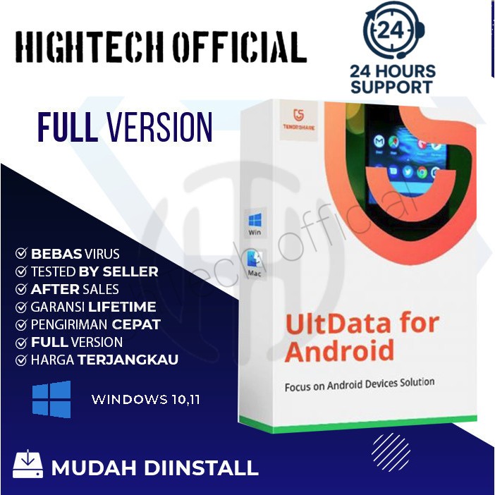 Aplikasi Pemulihan Data Android Tenorshare UltData for Android 6[WIN] Full Version