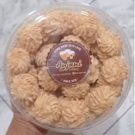 KUE SAGU KEJU KUE LEBARAN TOPLES 500 GRAM / 250 GRAM