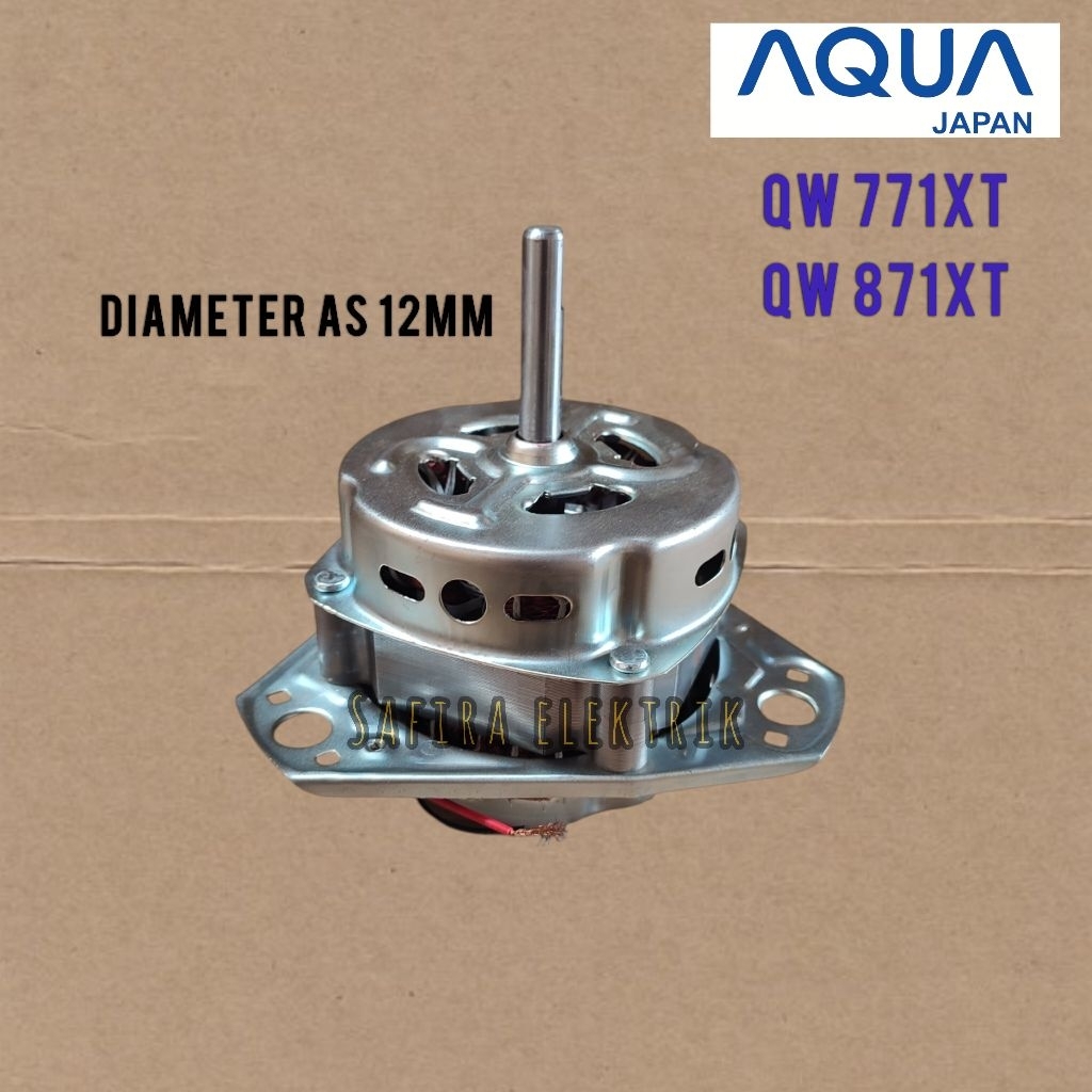 DINAMO WASH AQUA 7 - 8KG QW 771XT QW 871XT / MOTOR PENCUCI MESIN CUCI 2 TABUNG AQUA QW771XT QW871XT