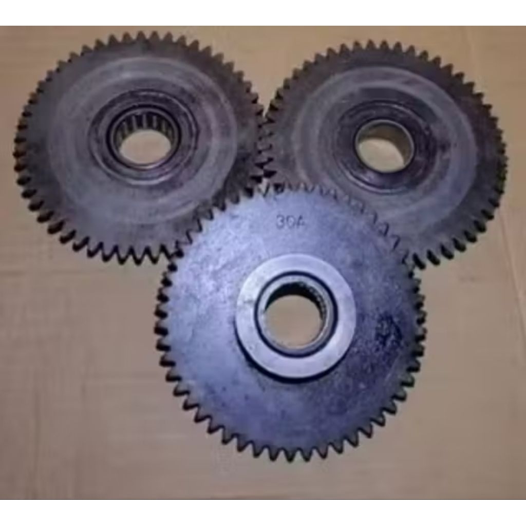 Gear gigi penghantar besar dobel starter smash 110 lama, smash new ORI COPOTAN