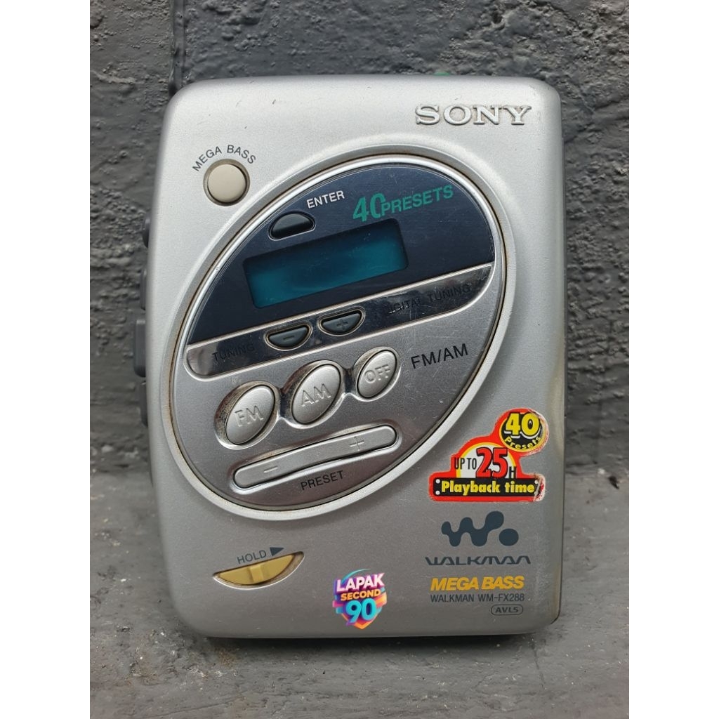 WALKMAN SONY WM-FX288