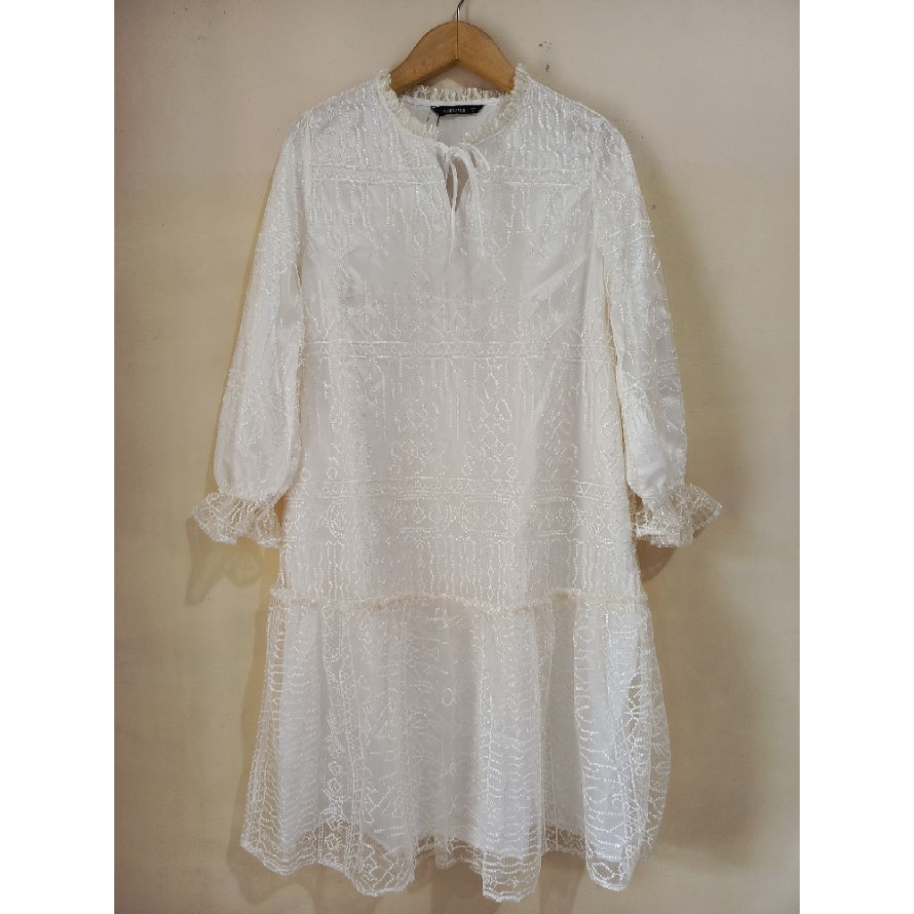 EXECUTIVE MIDI GAMIS WANITA LACE TULLE ORIGINAL