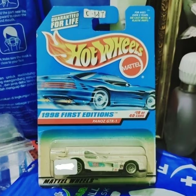 Hot Wheels Panoz GTR-1 GTR1 GTR 1 1998 First Edition diecast Mattel