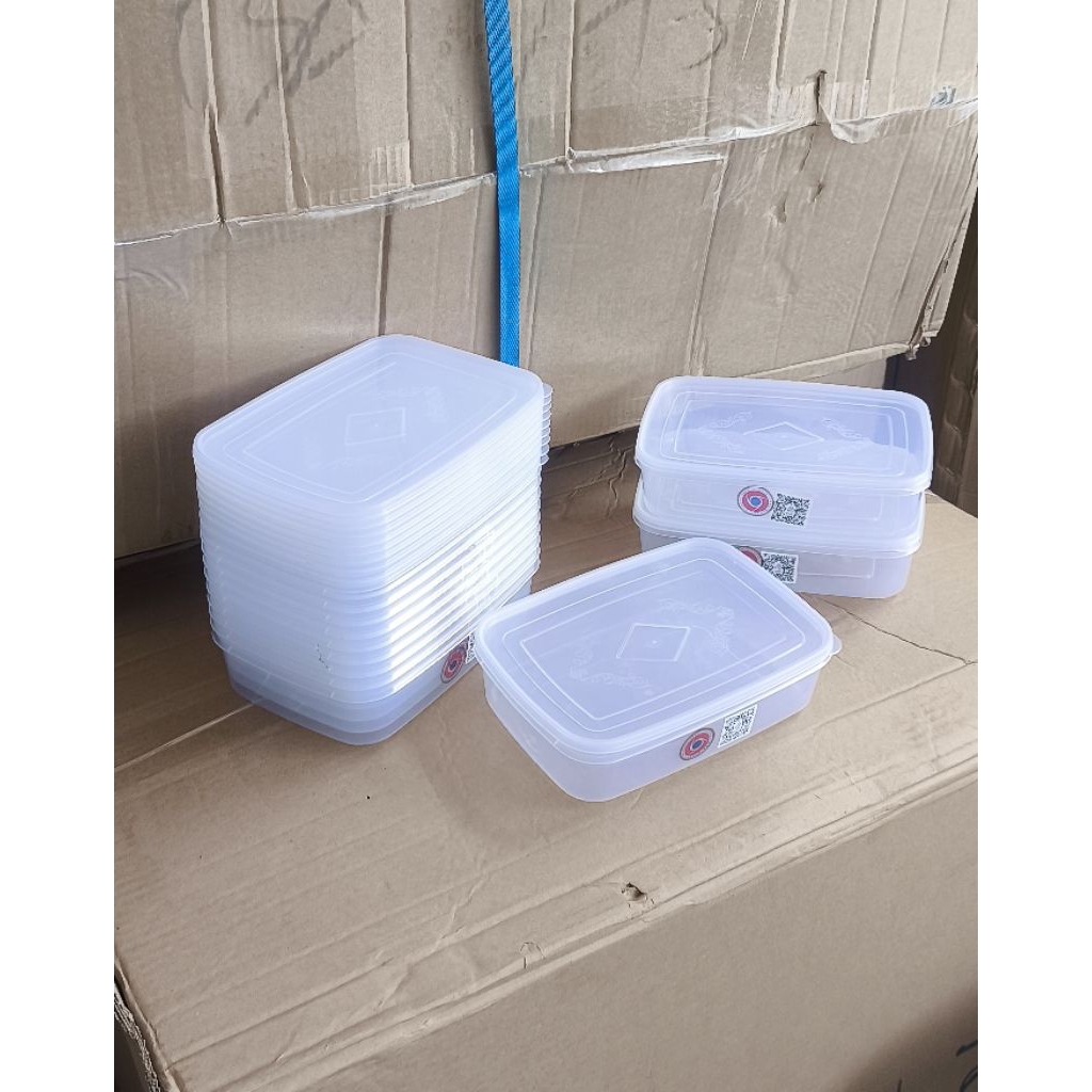 Sealware Transparan Plastik Ori Plast Tepak Makan Thinwall Sealpack 1000ml Kotak Nasi Makanan Food C