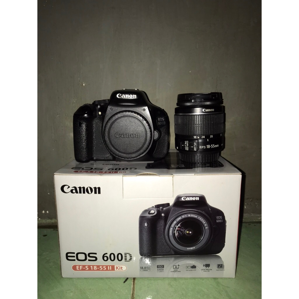 CANON EOS 600D - Kamera Second murah