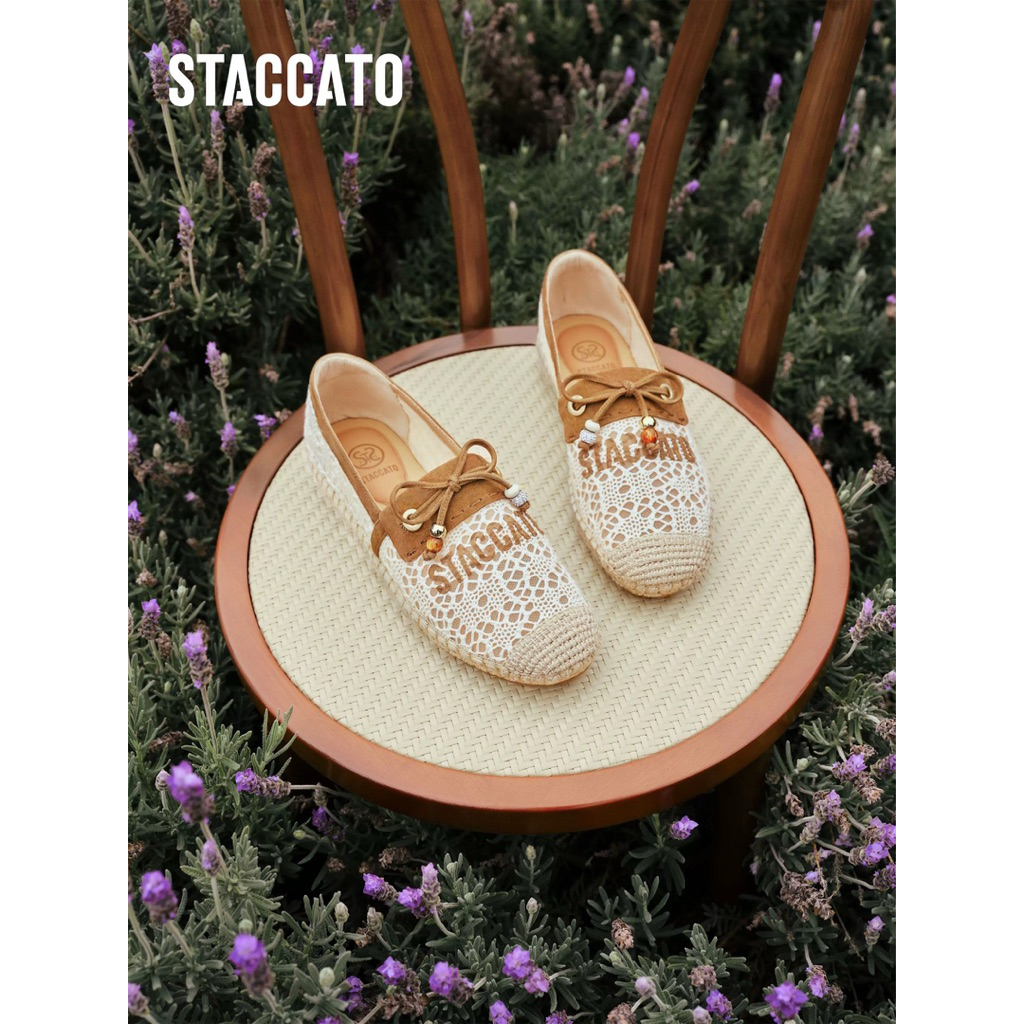 NEW TerMurah ORIGINAL Staccato Official 9UA07DC1 Woman Flat Shoes - Sepatu Wanita