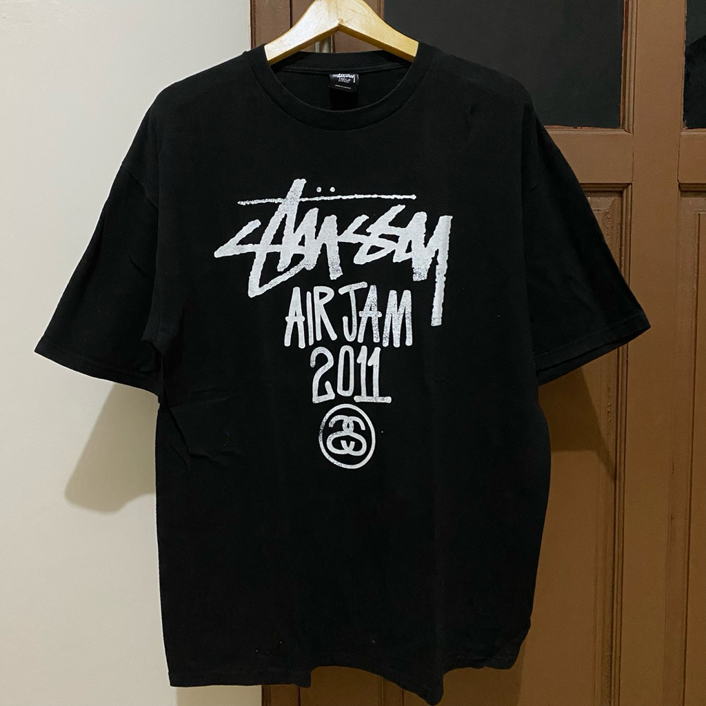 Stussy Air Jam Staff 2011 Rare Authentic T-shirt