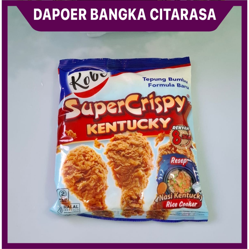 Kobe Tepung Bumbu Kentucky Super Chrispy Tepung Bumbu Serbaguna