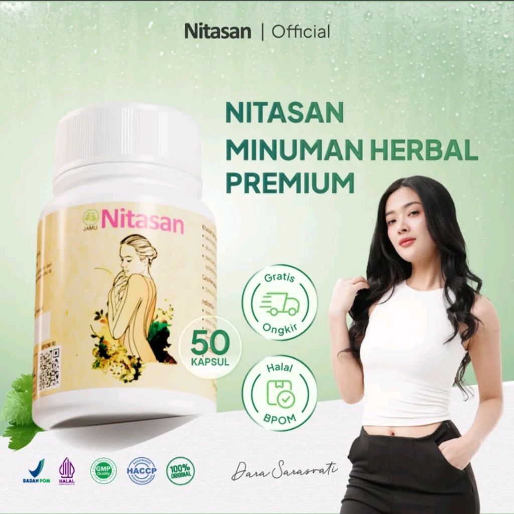 NITASAN Suplemen Isi 50 Caspule Original BPOM [ Bisa COD ]