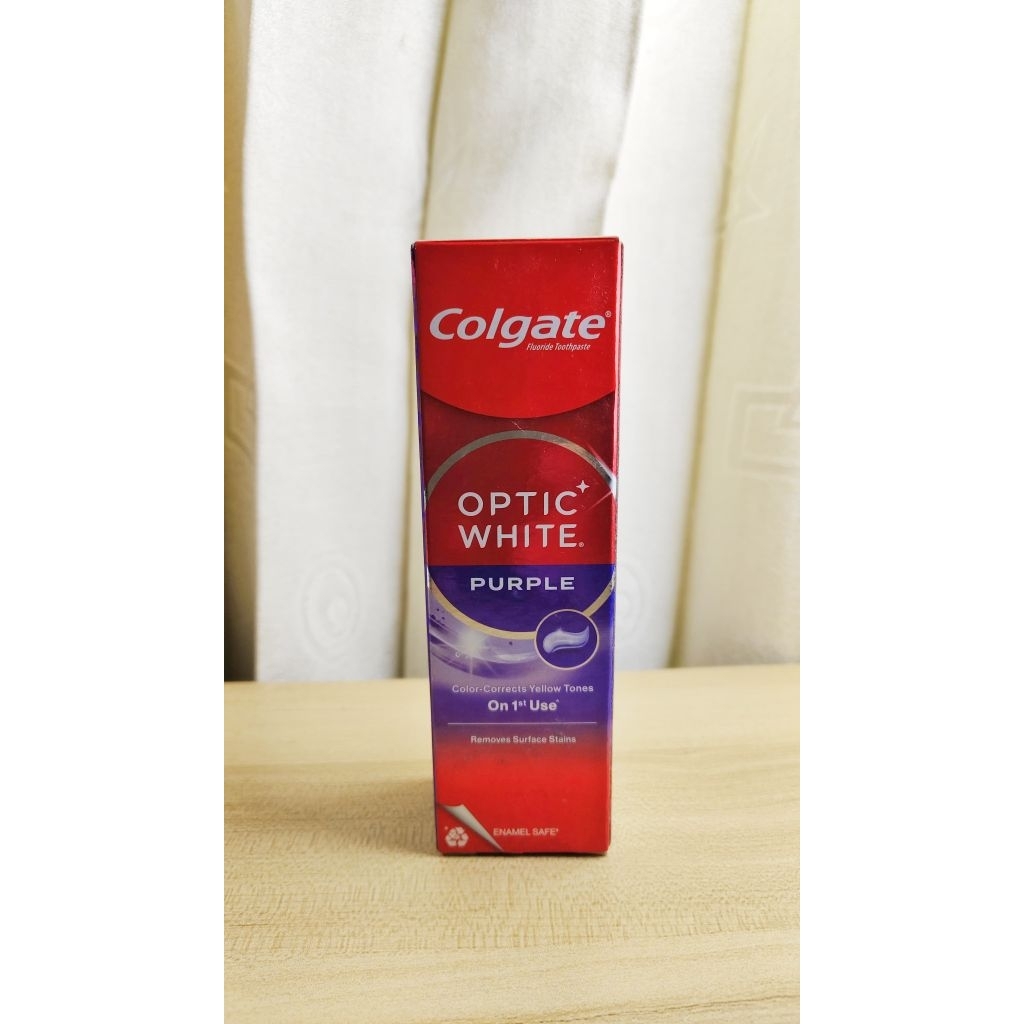 Colgate Optic White Purple Toothpaste Pasta Gigi Colgate