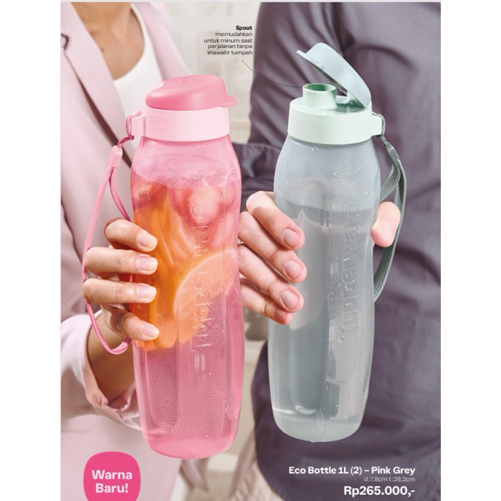 Tupperware eco bottle 1L
