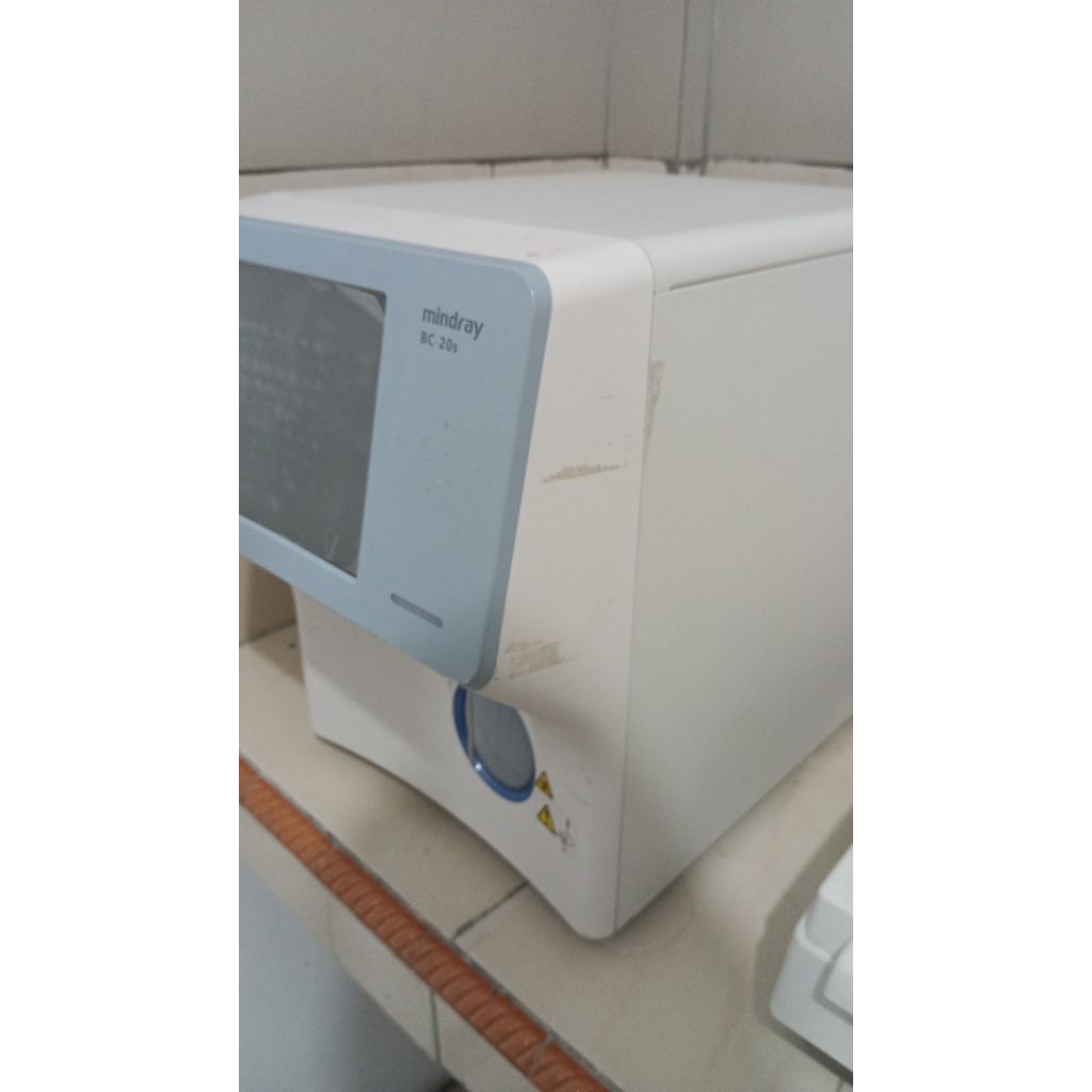 hematologi analizer mindray bc20s socond like new