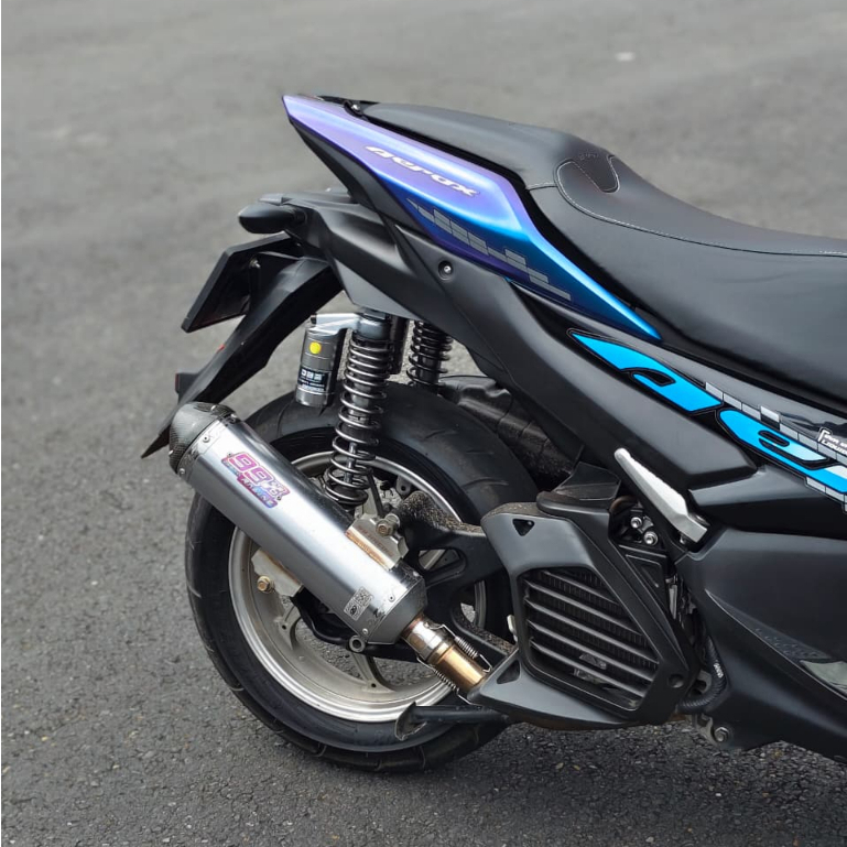knalpot 99racing full system yamaha aerox 155