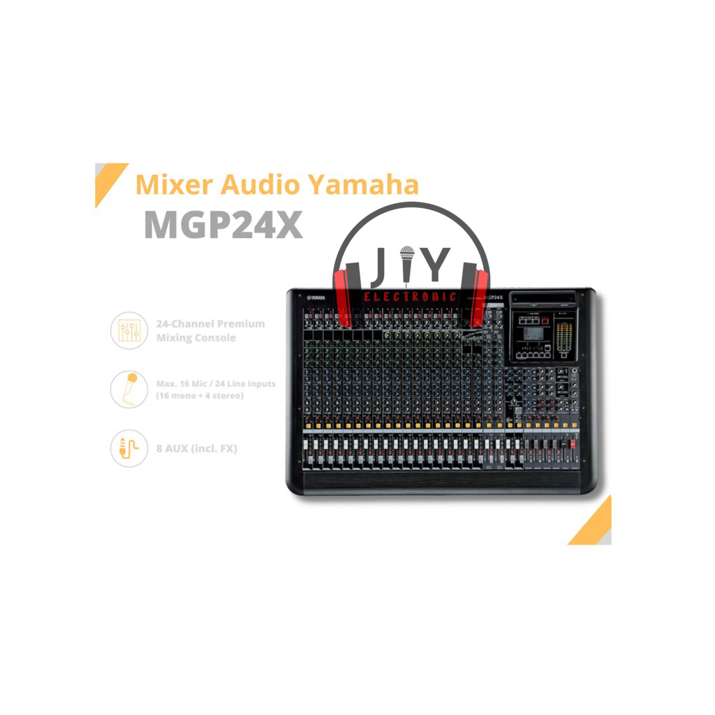 Audio Mixer Yamaha 24 Channel MGP24X MGP 24X MGP-24X With USB Port Original