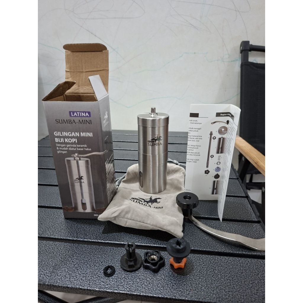Grinder kopi Manual Latina Sumba Mini