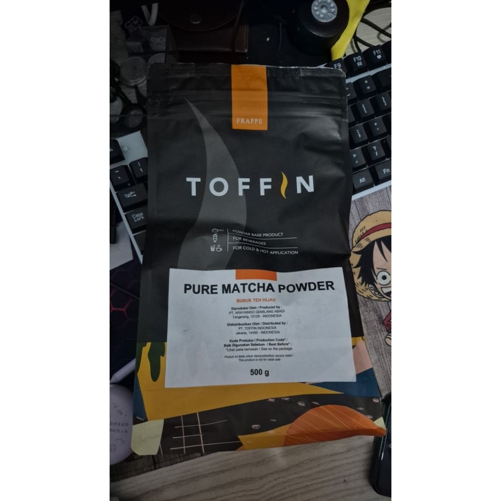 Puree Matcha Toffin 50gr (repack)
