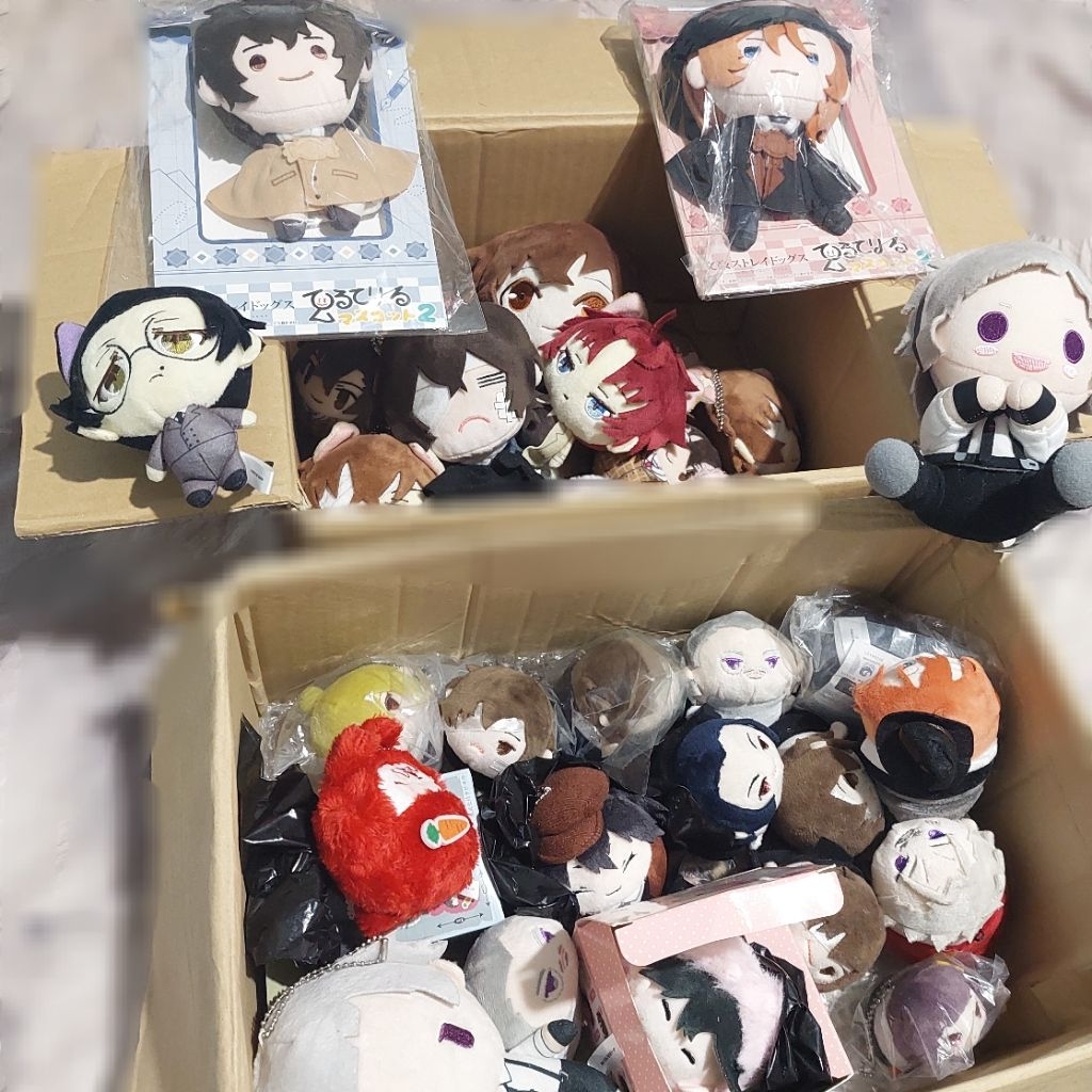 [UPDATE 14 MARET] OFFICIAL BSD Bungo Stray Dogs Plushies Doll Nui Mochi Tapinui Pitanui Teruteru Har