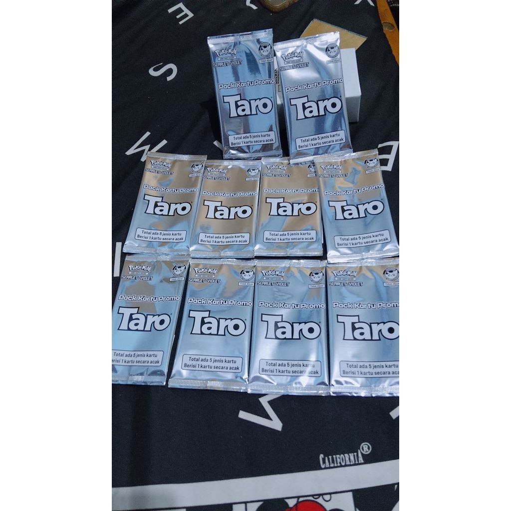 Kartu Pokemon Taro Sealed - kartu Pokemon Indonesia