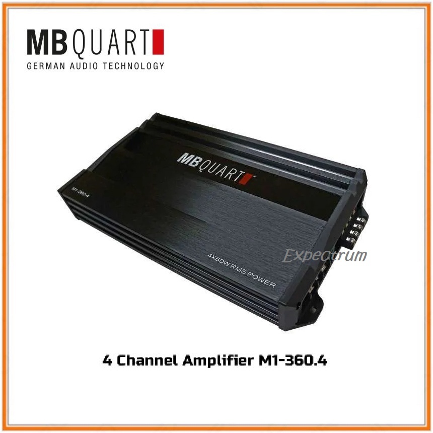Power MB QUART M1-360.4  Amplifier 4 Channel