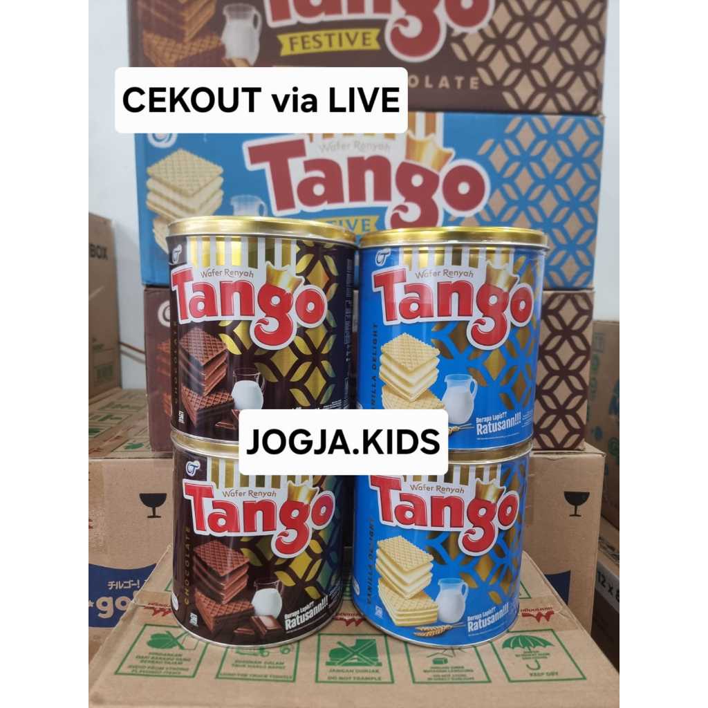 TANGO WAFER KALENG [1 KARTON ISI 6 KALENG] TERLENGKAP TERMURAH LANGSUNG KIRIM