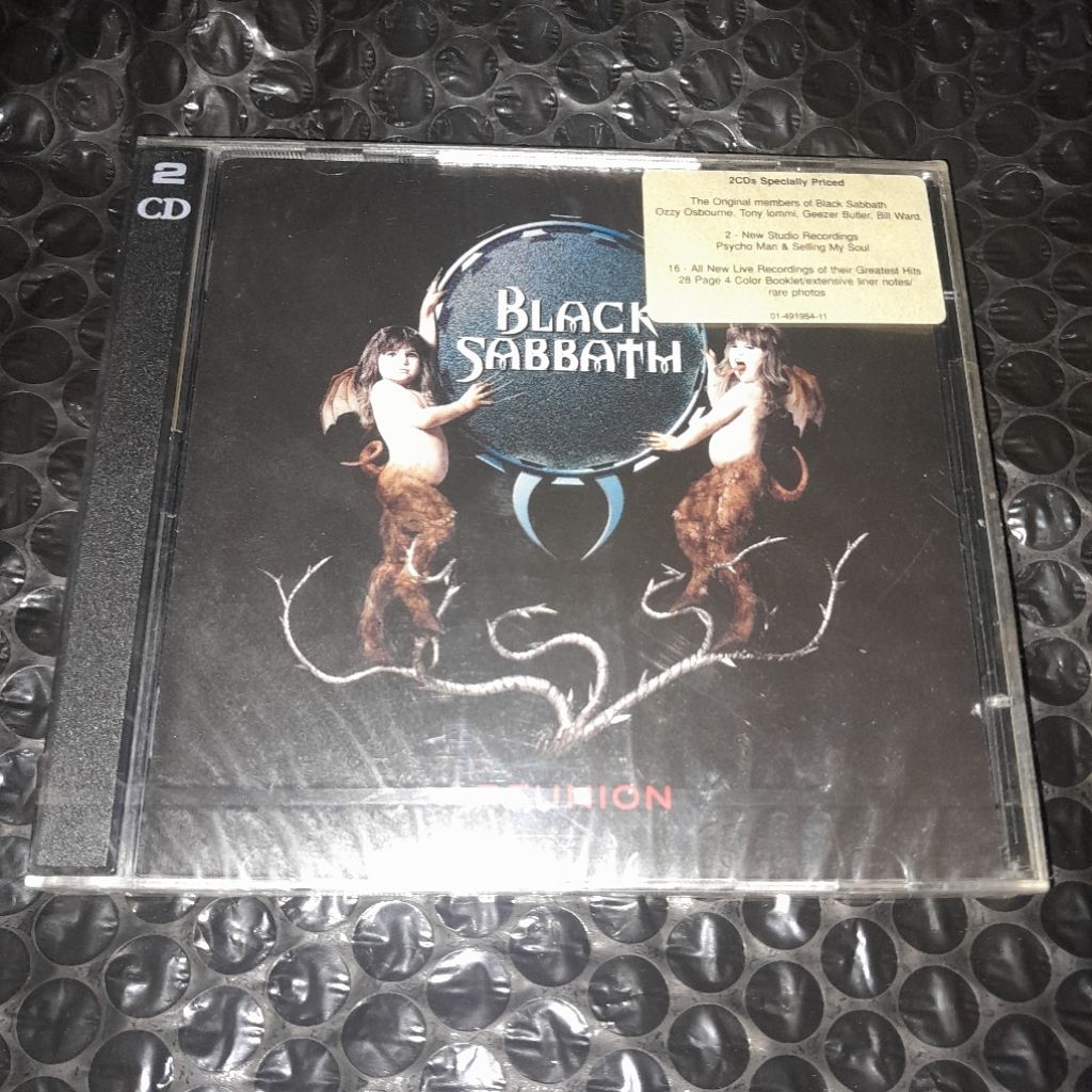 cd black sabbath reunion 2cd / segel