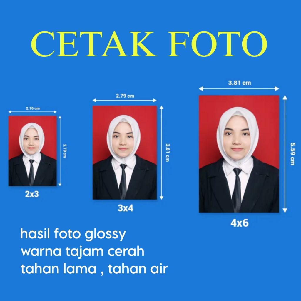 Cetak foto mdf custom