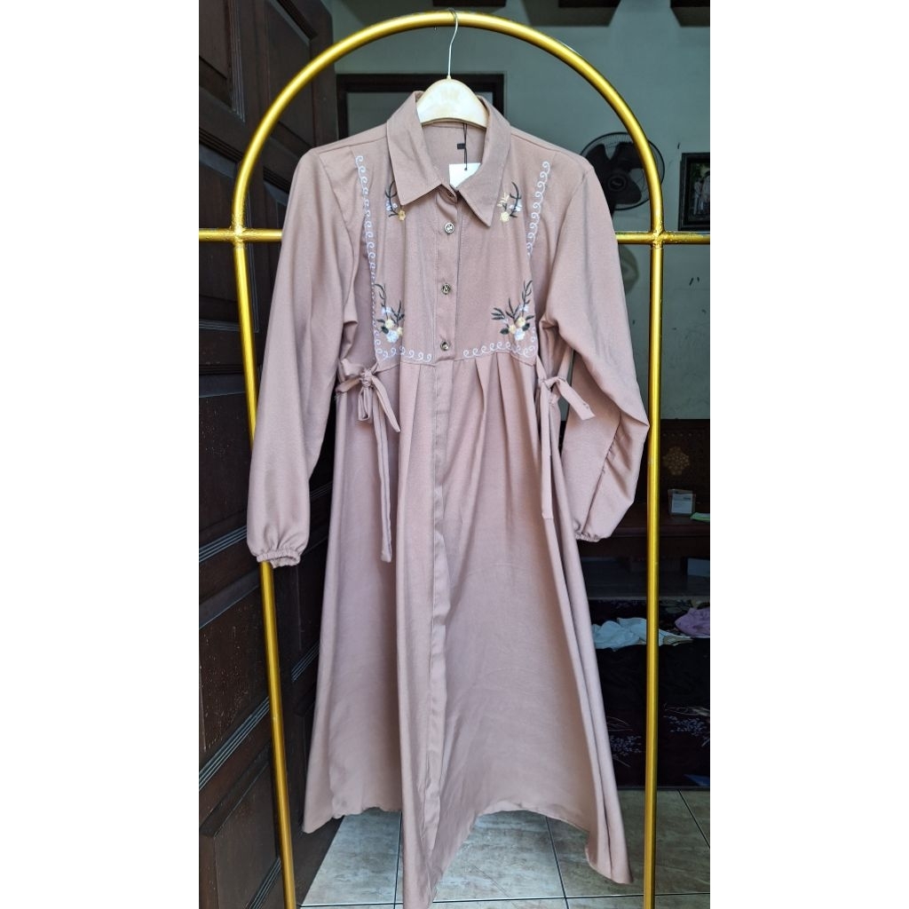Gamis Ghaniya|Gamis Bordir|Milo