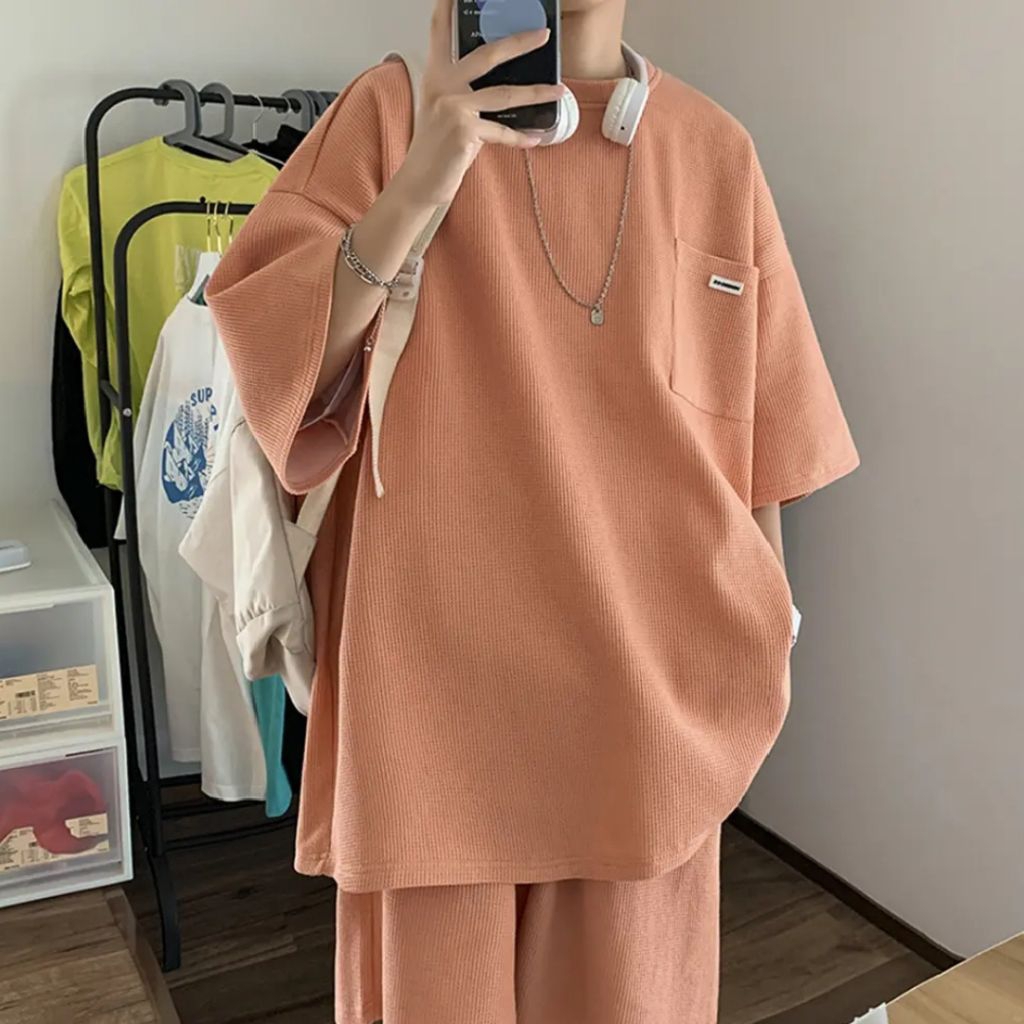 Set Baju Pria Oversize Impor Korea style