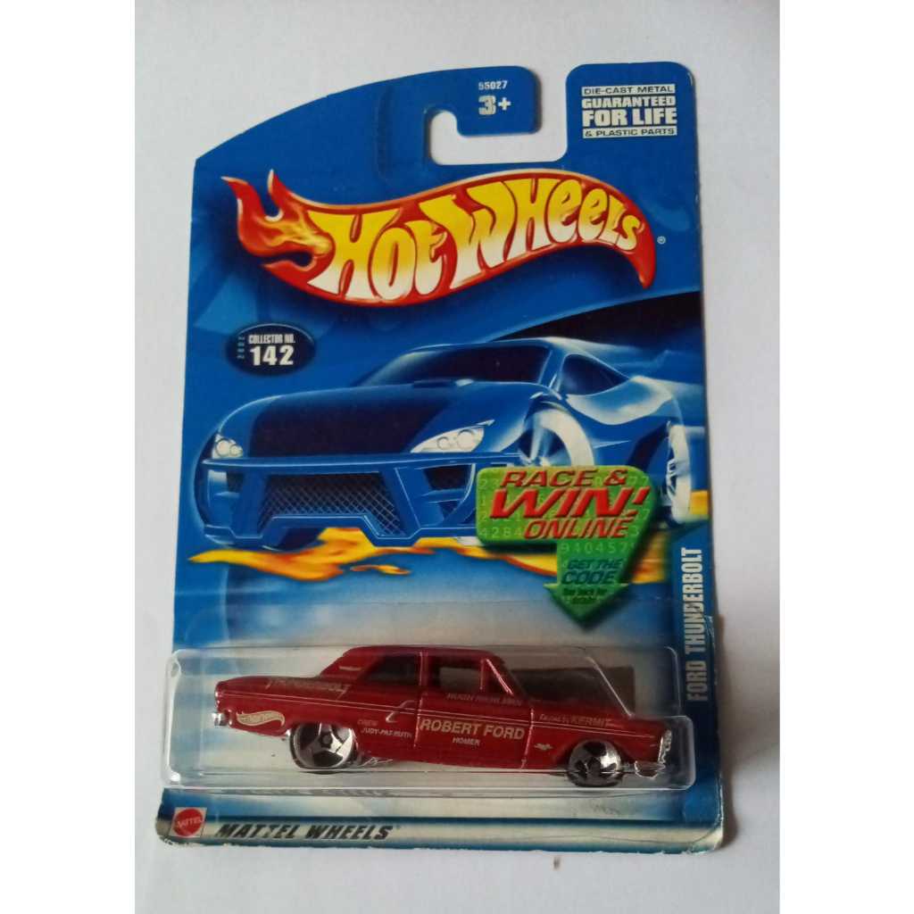 Hot Wheels - Ford Thunderbolt Red Robert Ford Collector No.142