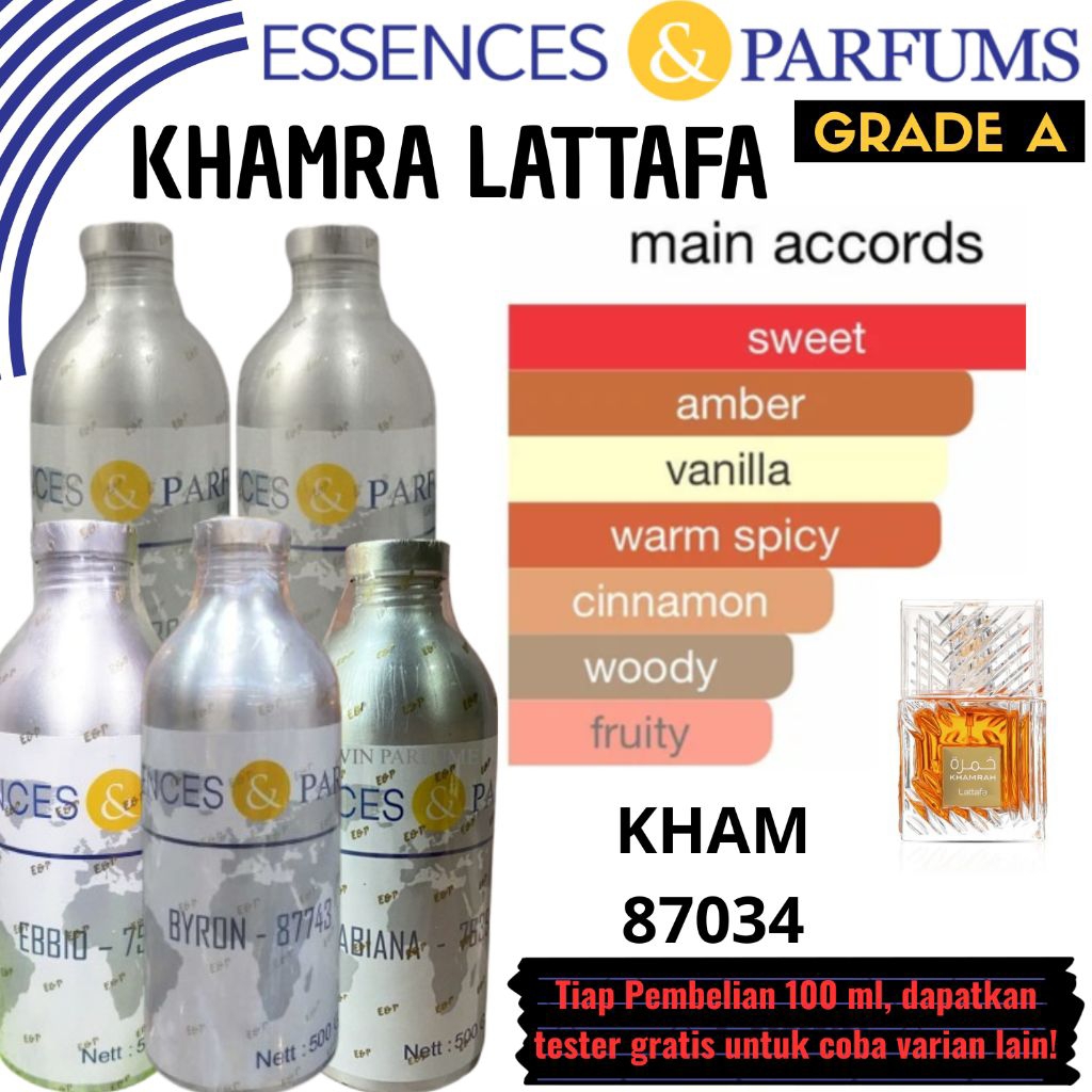 Bibit parfum repacking 100 ML parfume bibit luzi essences parfarome kualitas bibit parfum eropa 50 m