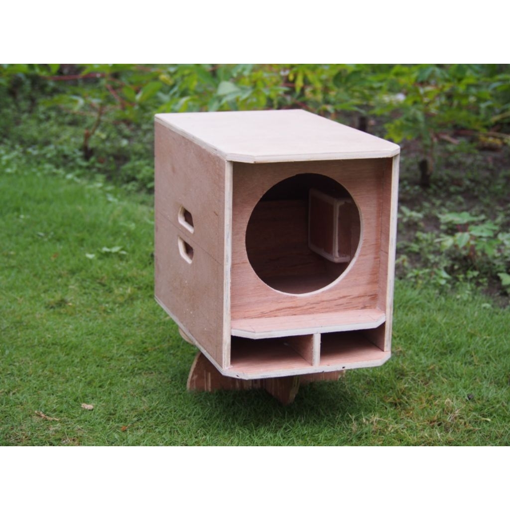 BOX SPEAKER MINISCOOP SINGLE 8INCH 10INCH 12INCH SEMI MERANTI