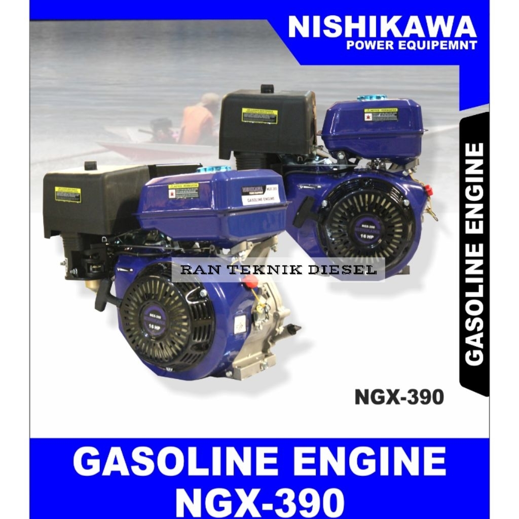 Mesin Penggerak Bensin NISHIKAWA NGX 390 / 15 HP