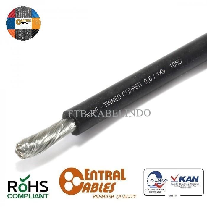 CENTRAL KABEL Tinned Copper ( TCU ) NYAF 25 Sqmm 1000V Meteran ( AF 25mm NYAF 1x25 NYAF 1x25mm 1kV )