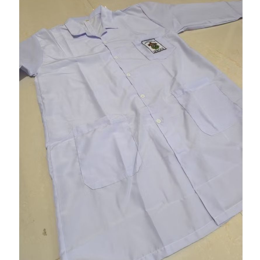 Baju Lab Unhas Lengan Panjang