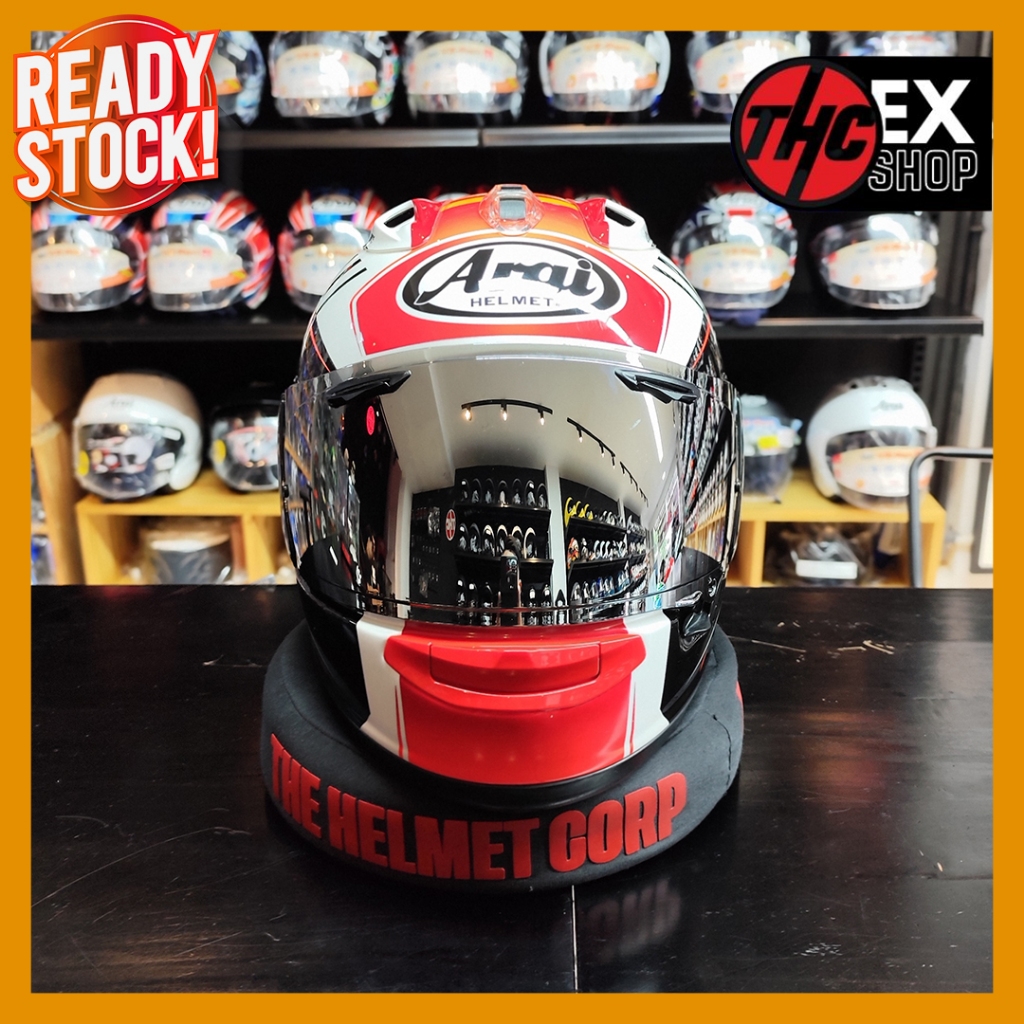 HELM ARAI RX7X REA SB2 RED SIZE S FULL FACE 2ND SECOND RX-7X