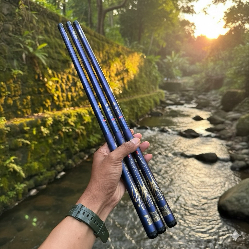 joran tegek pancing cuaxiao 450