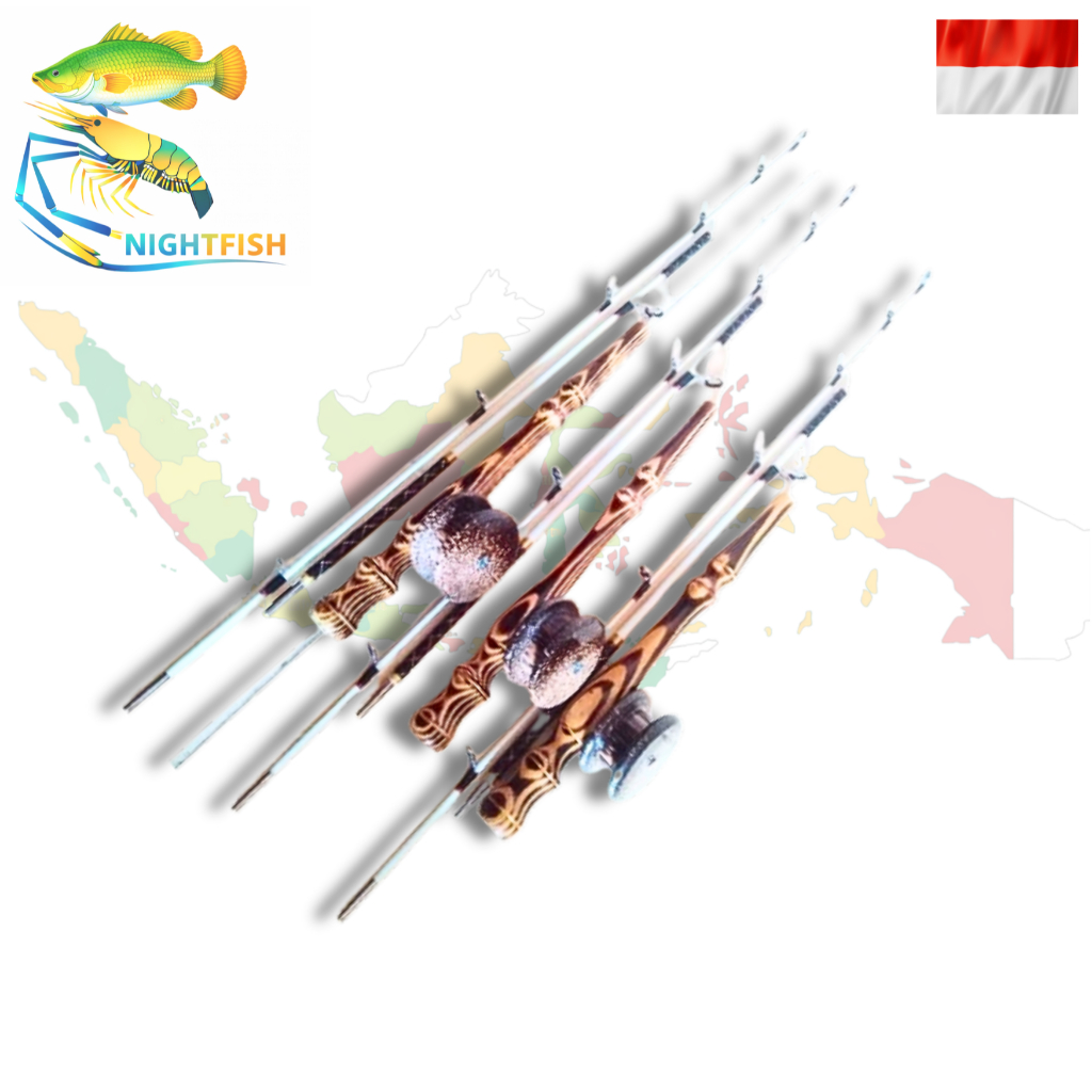 pancing udang model yoyo gagang jati belanda salai yoyo kayu nibung