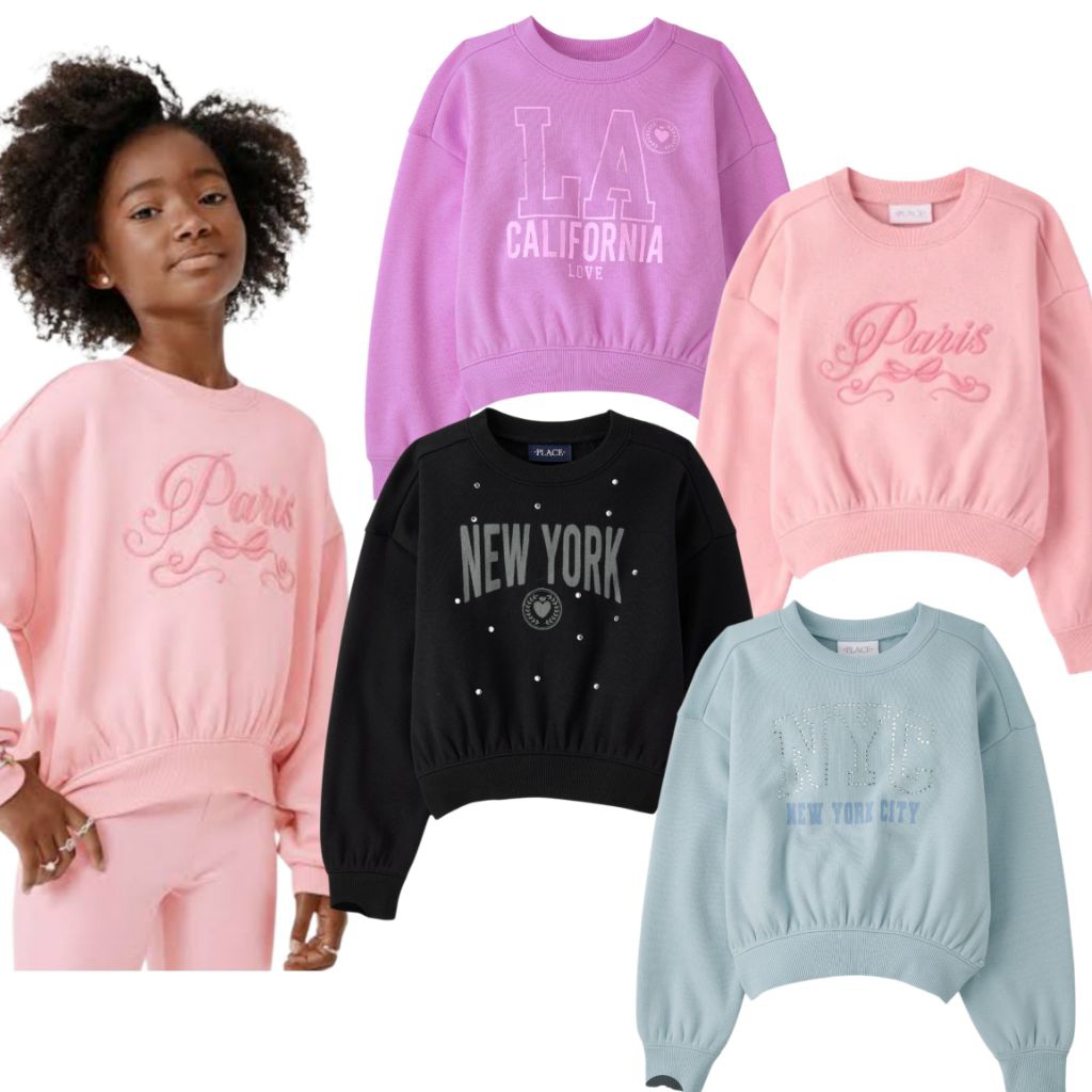 Jaket Sweater anak perempuan 4-18 tahun tcp