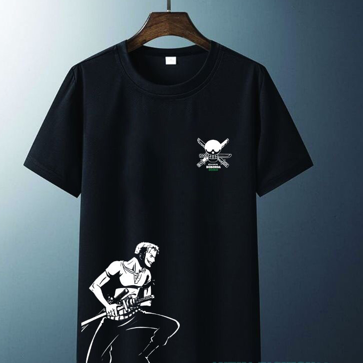 KAOS ONE PIECE RORONOA ZORO KAOS ANIME ONE PIECE ZORO NEW BAJU ONE PIECE ZORO