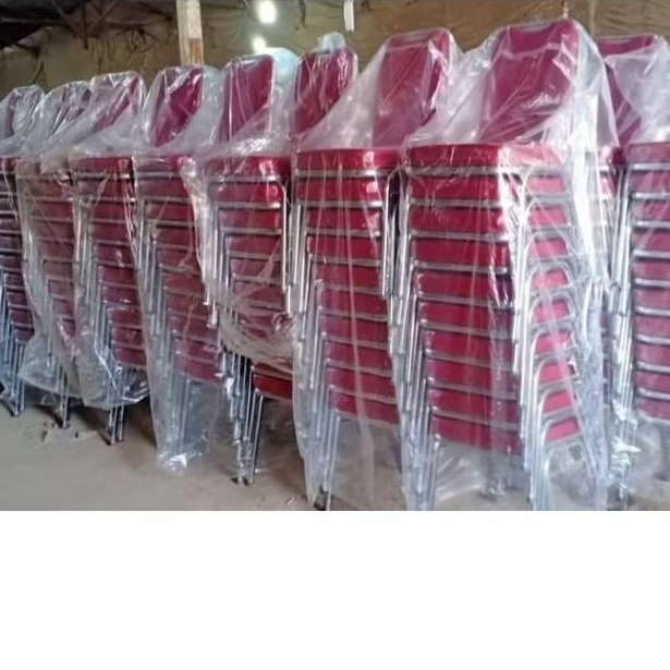 kursi susun stenlis/kursi tunggu/kursi aula /kursi serbaguna