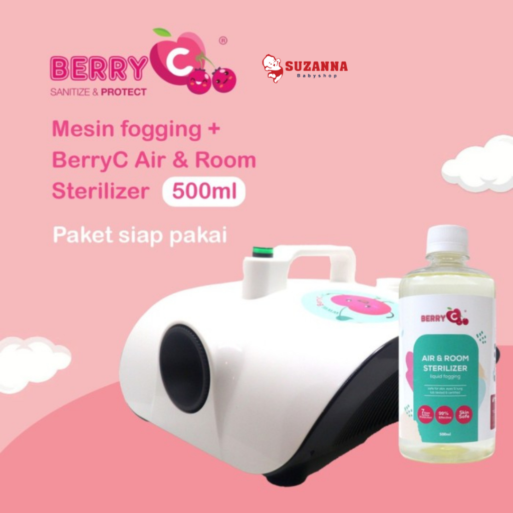Berry C Mesin Fogging + Liquid Fogging 500ml