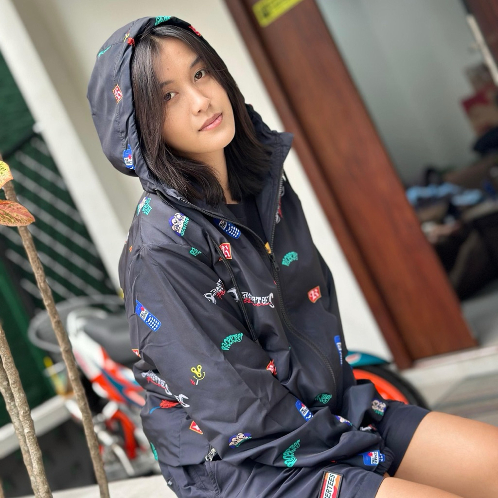 Jaket Parasut RACERTEES Stickyrace - RJ.436